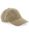 BB652N B652N Beechfield Organic Cotton 6 Panel Dad Cap Desert Sand colour image